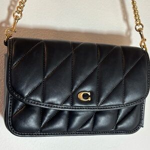 Coach Quilted Hayden (Wallet on a chain) - LIKE NEW!